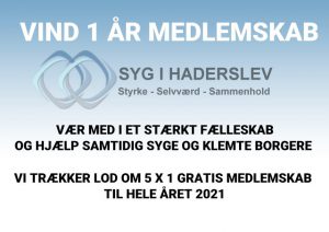 Syg i Haderslev | Vind 1 års gratis medlemskab for året 2021