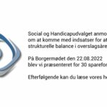 Forening Syg i Haderslev | Høringssvar vedrørende ”Initiativer for at sikre den strukturelle balance”.
